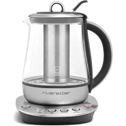 Riviera-et-Bar JAÏPUR ZEN 1,2L 1300W Température Réglable Théière Bouilloire